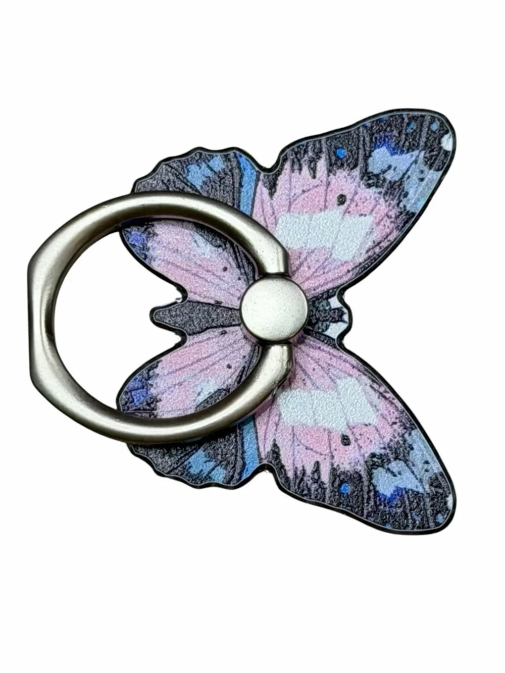 NIP Creamcy Pink & Blue Gothic Dreamy Butterfly Phone Grip